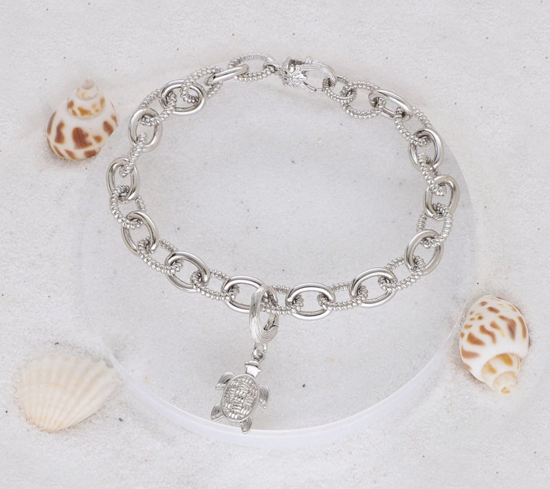 Ariva 18K Gold Clad Turtle Charm — View 6