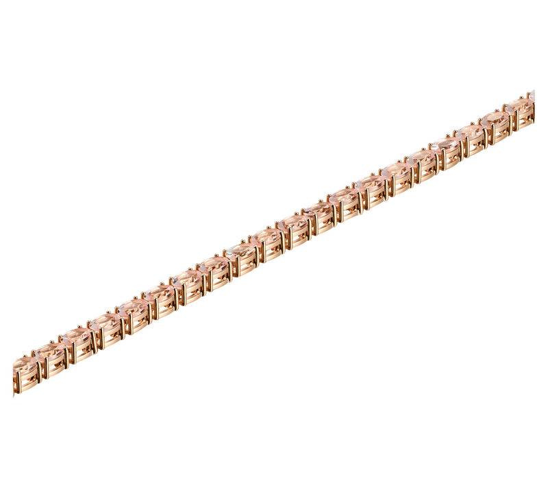 JEN by Jennifer Miller Oval Gemstone Tennis Bracelet, Sterling — View 2