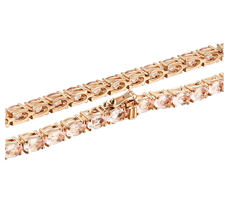 JEN by Jennifer Miller Oval Gemstone Tennis Bracelet, Sterling — View 3