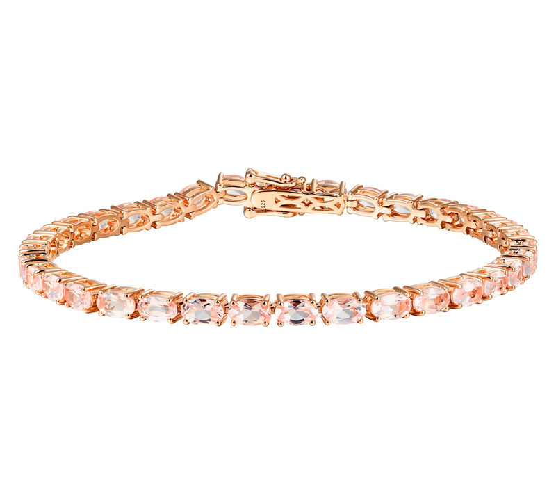 JEN by Jennifer Miller Oval Gemstone Tennis Bracelet, Sterling — View 12
