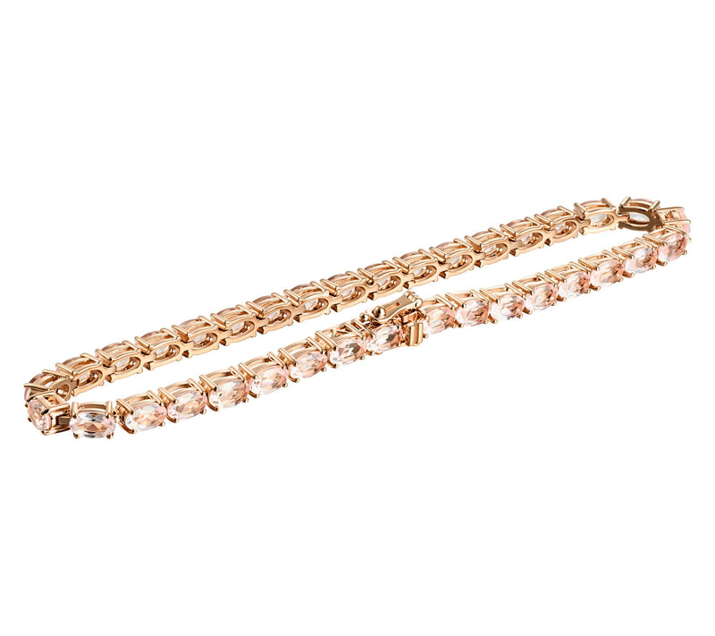 JEN by Jennifer Miller Oval Gemstone Tennis Bracelet, Sterling — View 4