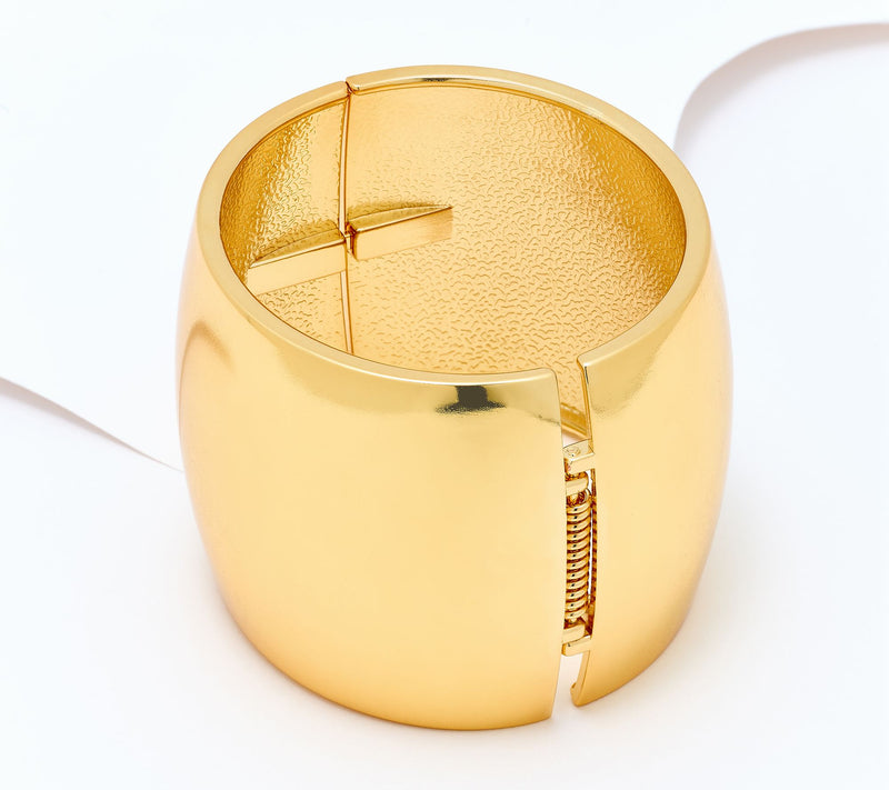 Carla Rockmore Collection Large Gold Bangle — View 2
