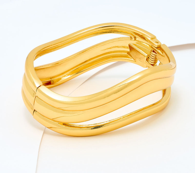Carla Rockmore Collection Small Gold Tone Bangle — Main view