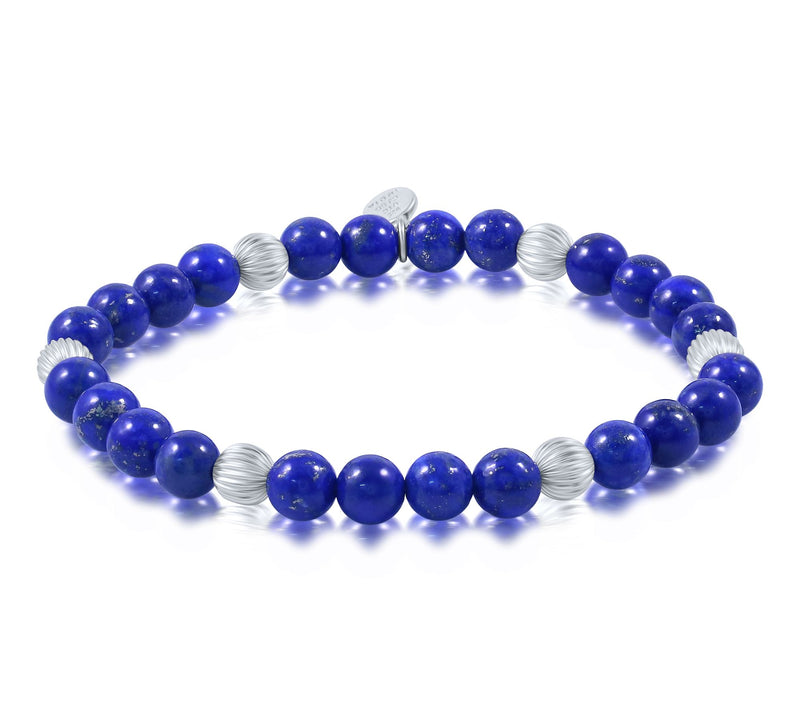 Christian James by Scott Grimes Sterling Stretch Bead Bracelet — Main view