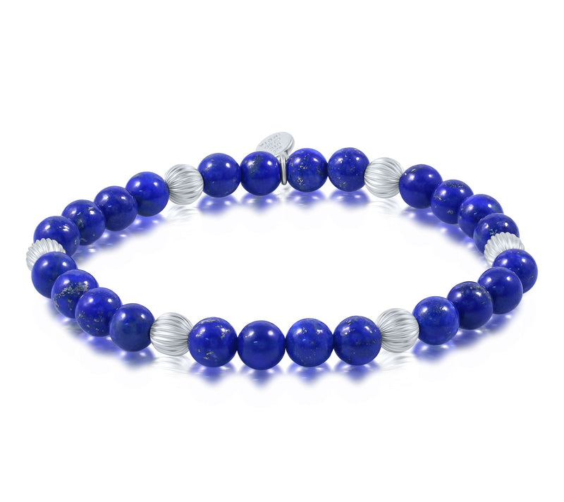 Christian James by Scott Grimes Sterling Stretch Bead Bracelet — View 16