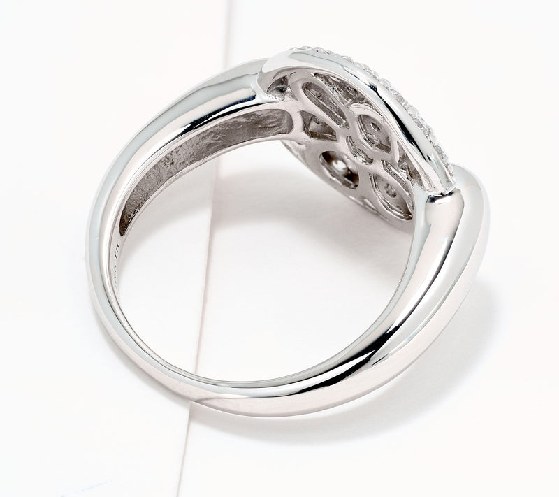 JEN by Jennifer Miller Cobblestone Round Lab Grown Diamond Ring — View 2