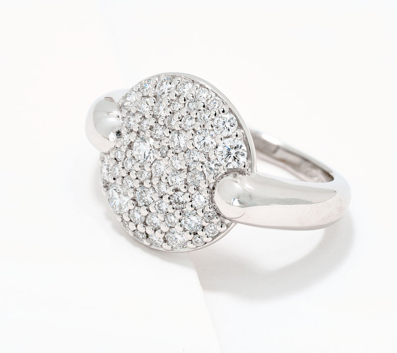 JEN by Jennifer Miller Cobblestone Round Lab Grown Diamond Ring — Main view