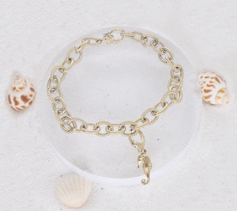 Ariva Sterling Silver Seahorse Charm — View 5