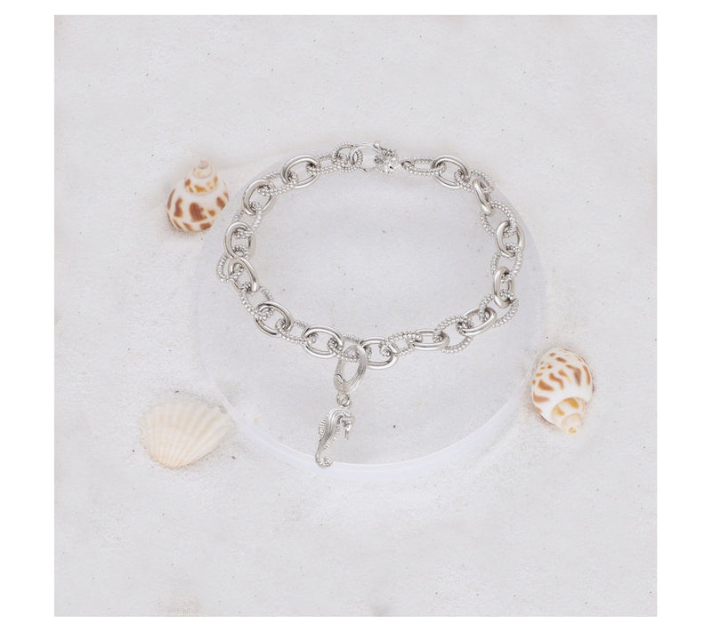 Ariva Sterling Silver Seahorse Charm — View 8