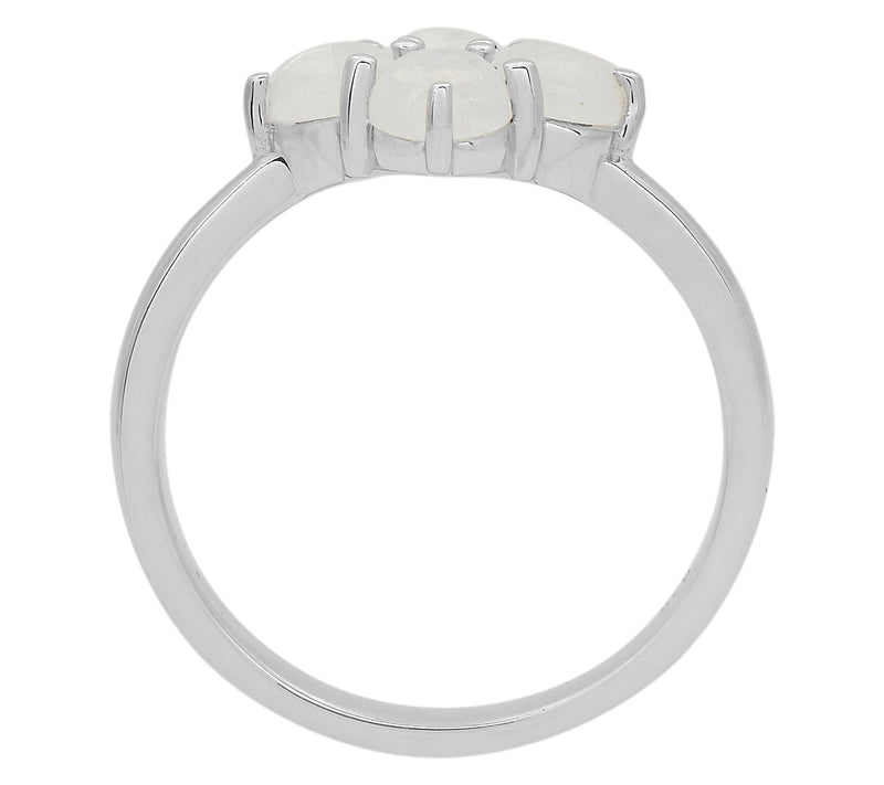 Affinity Gems Moonstone & Amethyst Ring, Sterling Silver — View 5