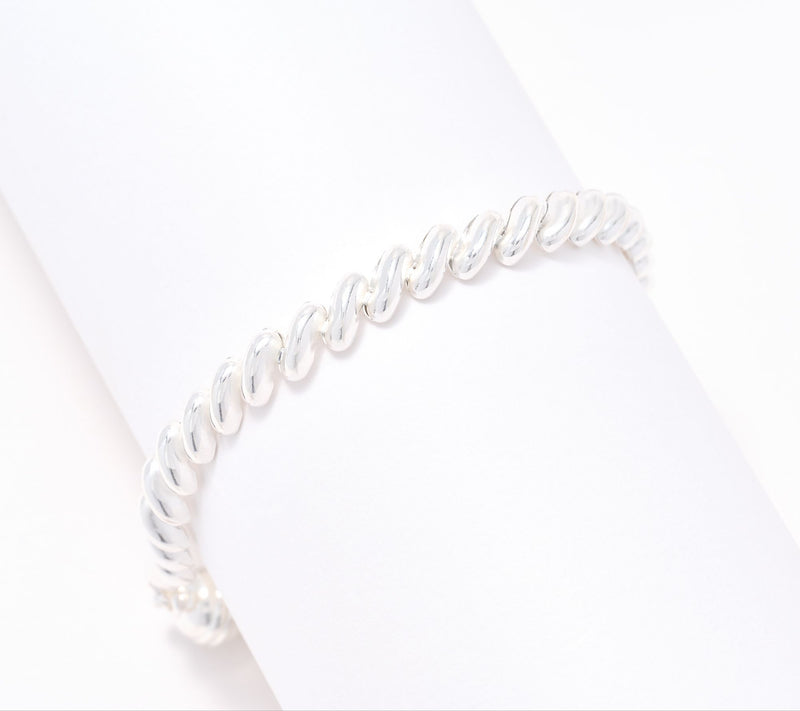 UltraFine 950 Silver Mini San Marco Magnetic Bracelet — View 3