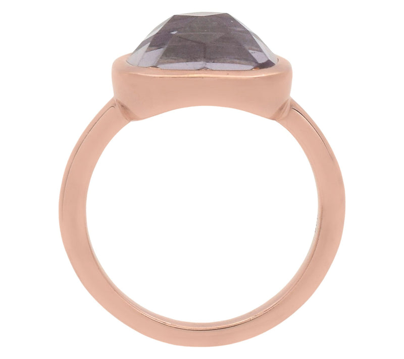 Affinity Gems Solitaire Gemstone Ring, 14K Plated — View 5