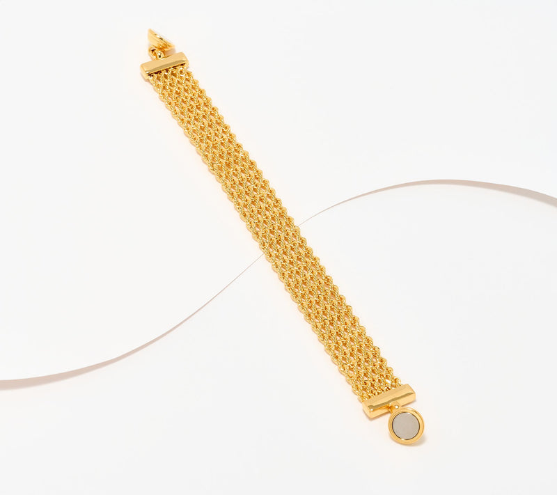 David Markstein Bronze Multi- Strand Rope Bracelet with Magnetic Clasp — Main view