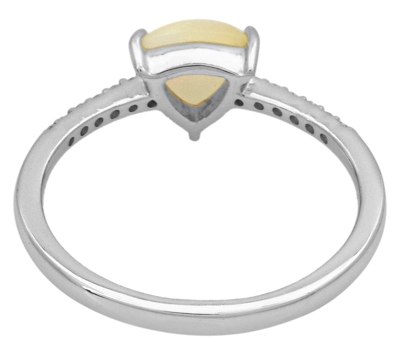 Affinity Gems Ethiopian Opal & Topaz Ring, Sterling Silver — View 3