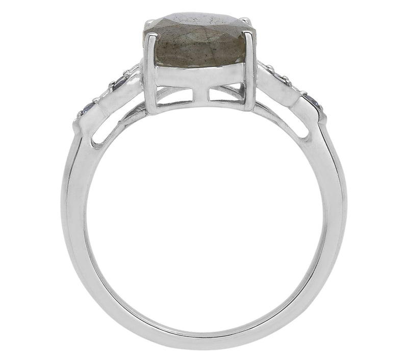 Affinity Gems Labradorite & Iolite Ring, Sterling Silver — View 5