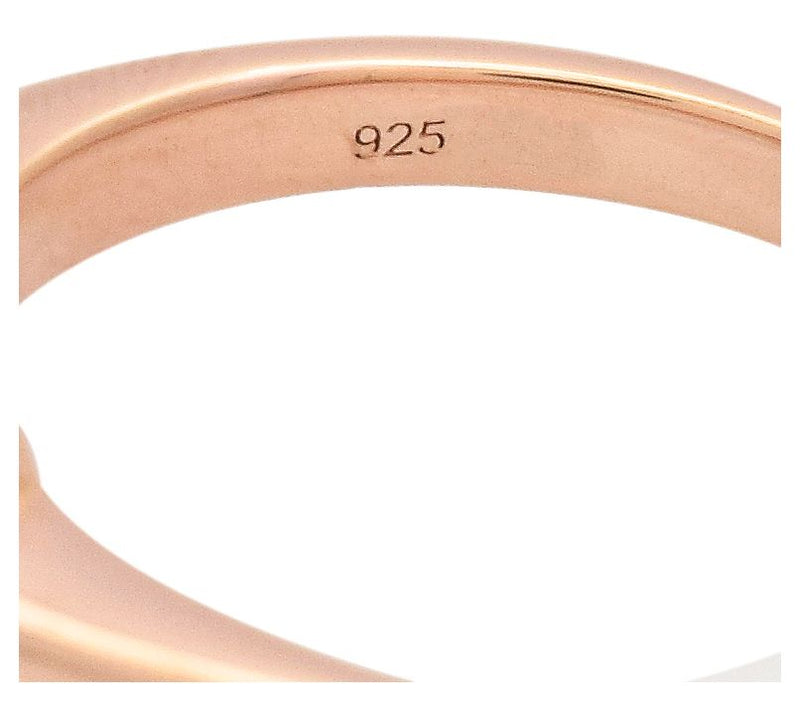 Affinity Gems Prasiolite Solitaire Ring, 14K Rose Gold Plated — View 6