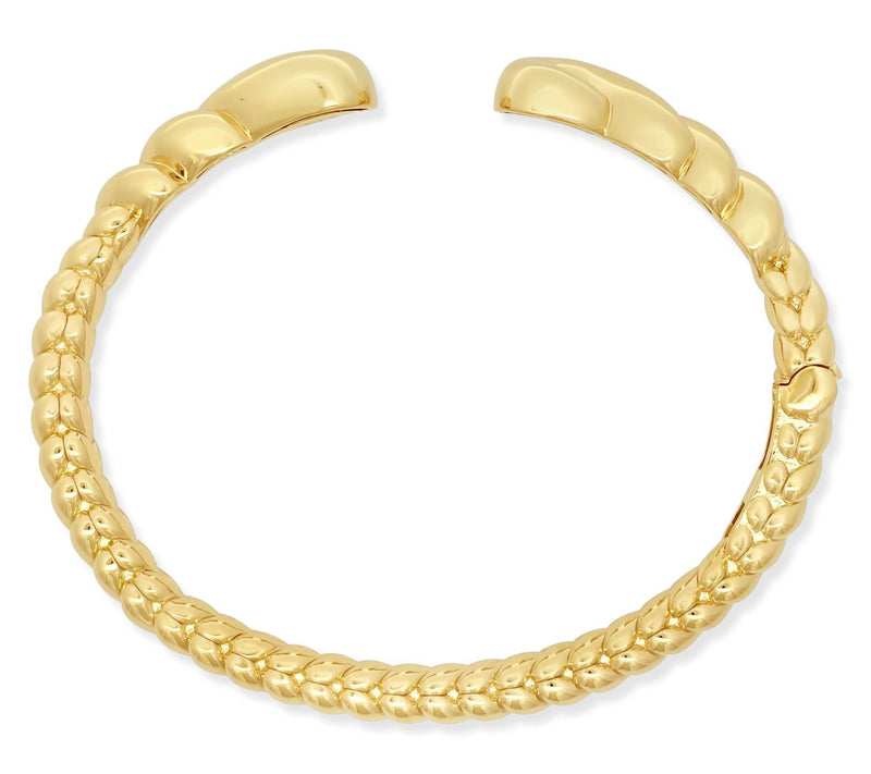 Tiffany Kay Studio 14K Gold Clad Cyclone Cuff — View 3