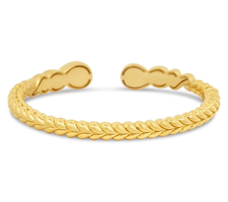 Tiffany Kay Studio 14K Gold Clad Cyclone Cuff — View 2
