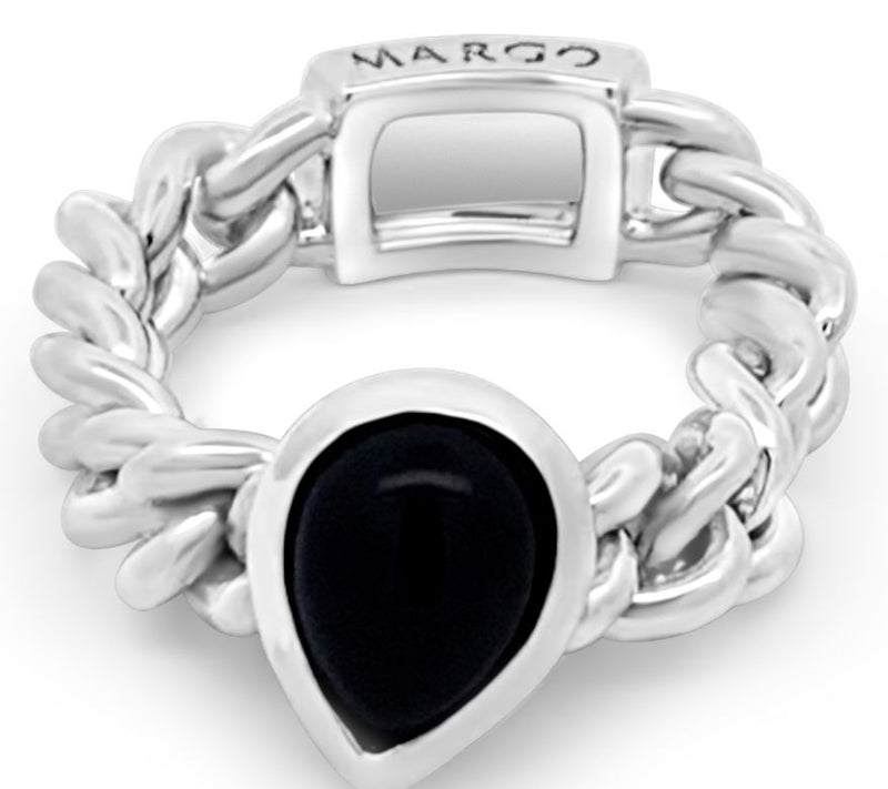 Margo Manhattan Sterling Gemstone Rayn Ring — Main view