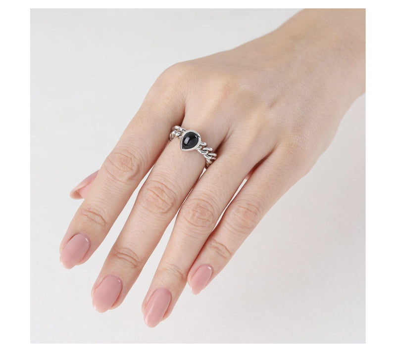 Margo Manhattan Sterling Gemstone Rayn Ring — View 13