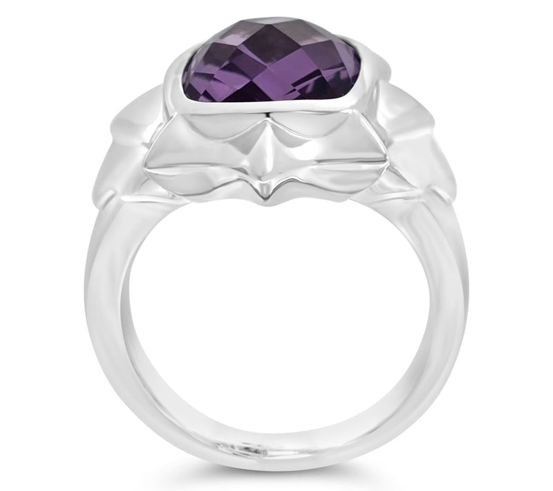 Margo Manhattan Sterling Amethyst Ella Ring — View 3