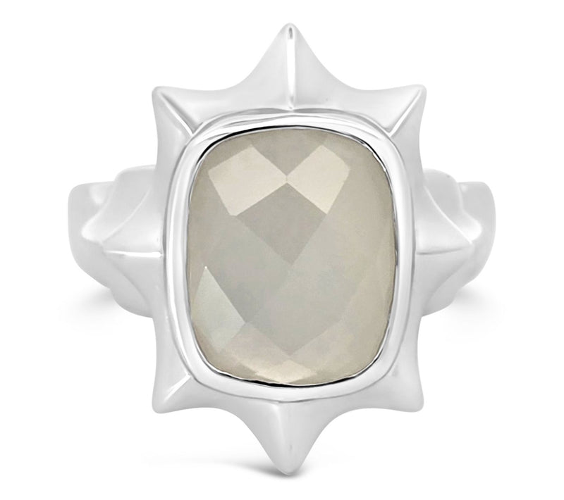 Margo Manhattan Sterling Gemstone Ella Ring — View 5