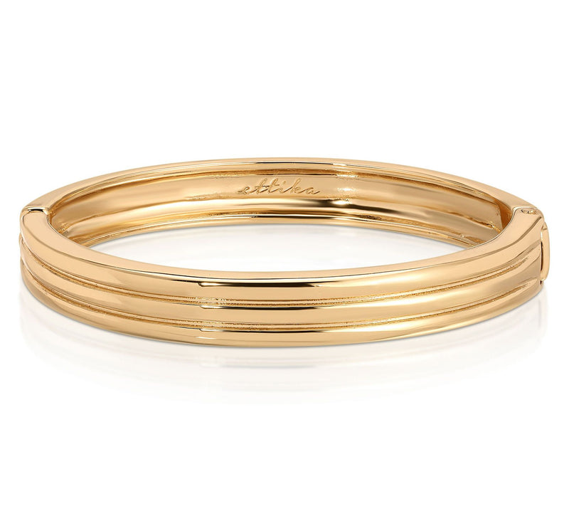 Ettika Etched Stacking Bangle — View 6