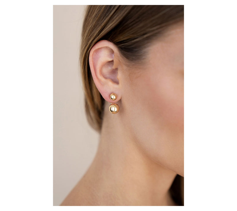 Ettika Bubble Ear Jacket Earrings — View 4