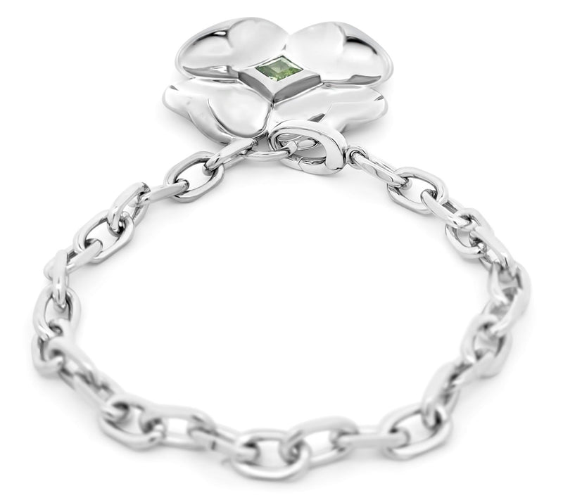 Margo Manhattan Sterling Peridot Cleo Bracelet — View 3