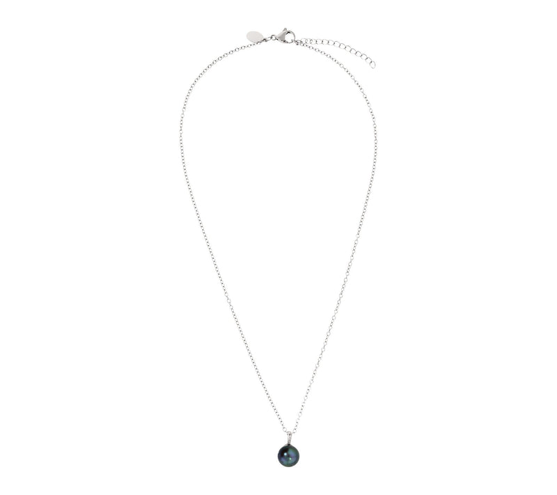 Honora Cultured Pearl Solitaire Pendant w/ Chai n — View 2