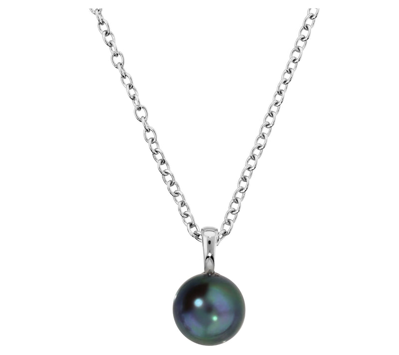 Honora Cultured Pearl Solitaire Pendant w/ Chai n — View 11