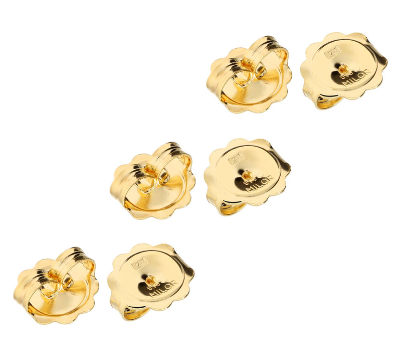 Ultrafine 950 Silver Set of 3 Oversize EarringClutches — View 8