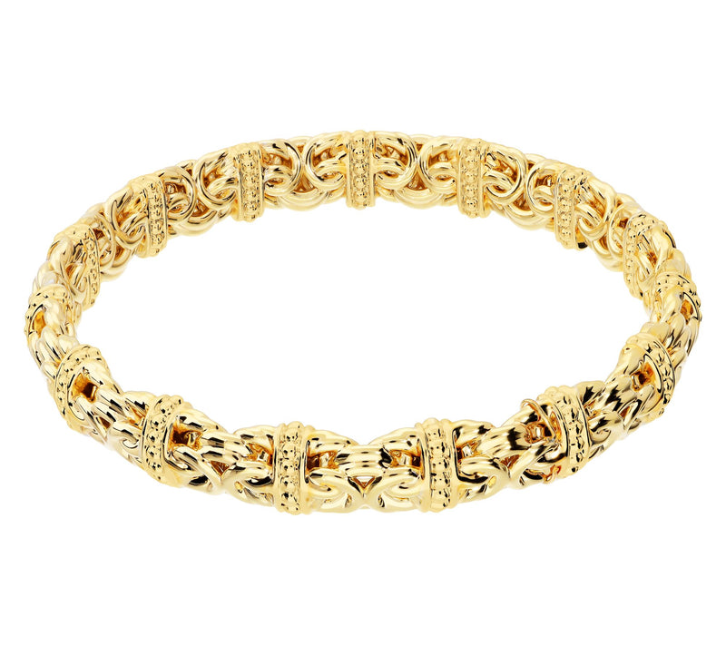 David Markstein Byzantine Bangle, 14K Gold OverResin — View 8