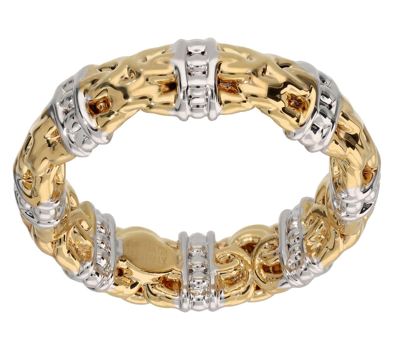 David Markstein Byzantine Ring, 14K Gold Over R esin — View 10