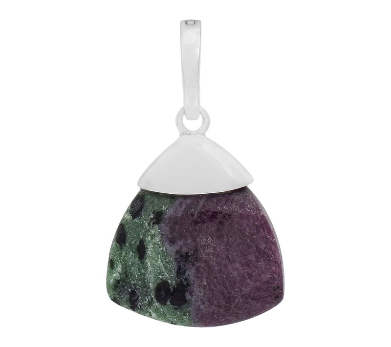 Affinity Gems Ruby Zoisite Vario Bail Pendant,Sterling Silver — View 7