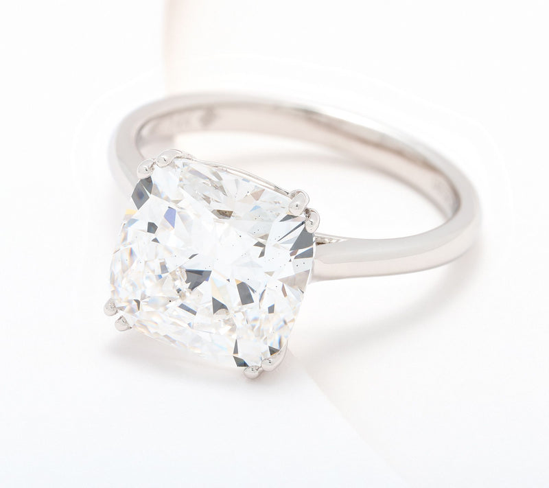 Fire Light Lab Grown Diamond 5.00 cttw Ring, 14K White Gold — Main view