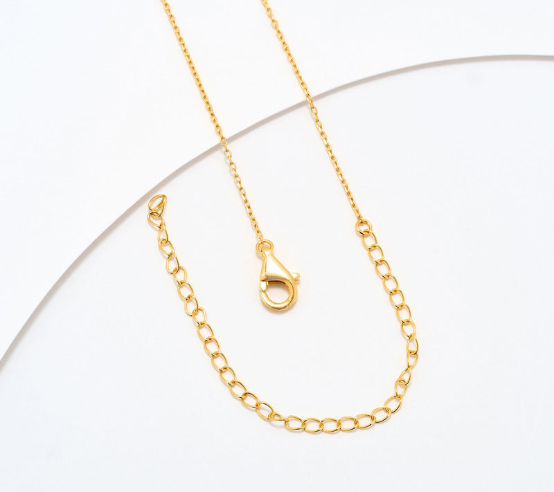 Diamonique x Jennifer Miller Puffy Elongated Heart Necklace, Sterling Silver — View 4