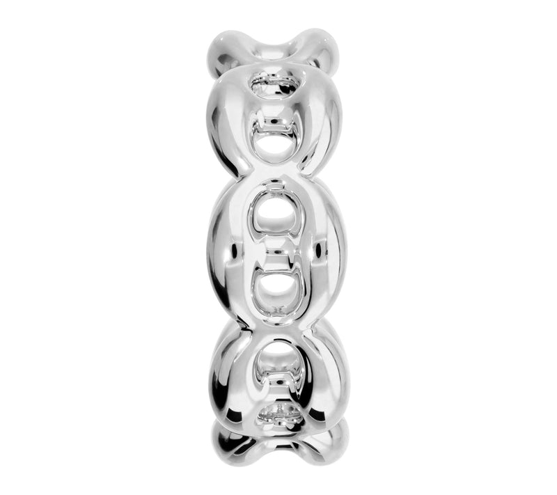 BellaOro Marine Link Ring, 14K Gold Over Resin — View 2