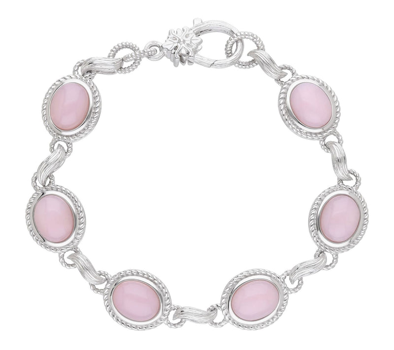 Ariva Sterling Silver Pink Opal Arden Bracelet — Main view