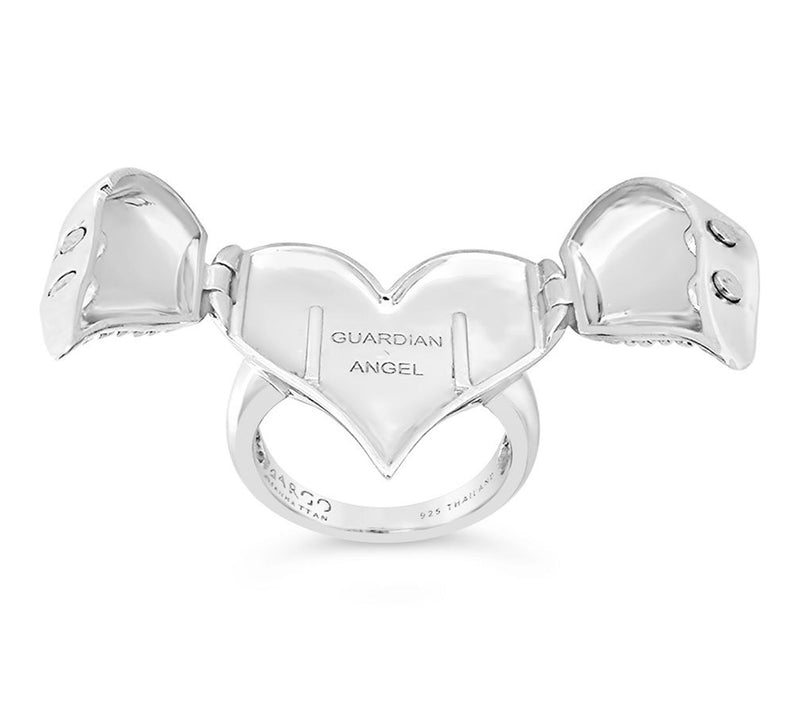 Margo Manhattan Sterling Silver Guardian Ring — View 2