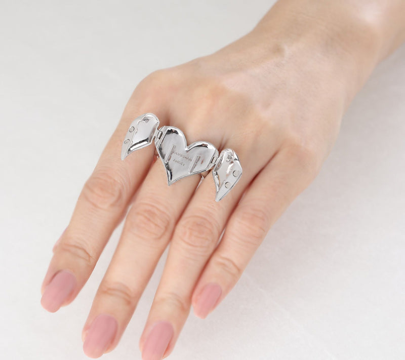 Margo Manhattan Sterling Silver Guardian Ring — View 6
