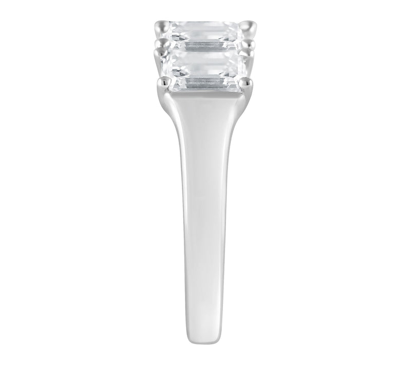 Fire Light 3.00 cttw Lab Grown Diamond 5-Stone Ring, 14K Gold — View 3