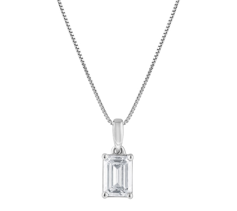 Fire Light Lab Grown Diamond Necklace & Earring  Set, 14K Gold — View 2