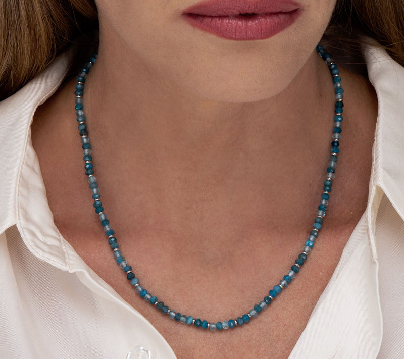 Or Paz Round Multi-Gemstone Beaded Necklace — View 6