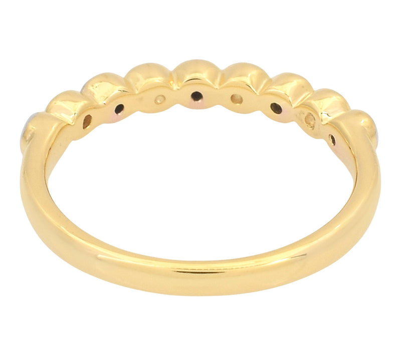 Affinity Diamonds 5-Stone Accent Ring, 14K GoldPlated — View 3