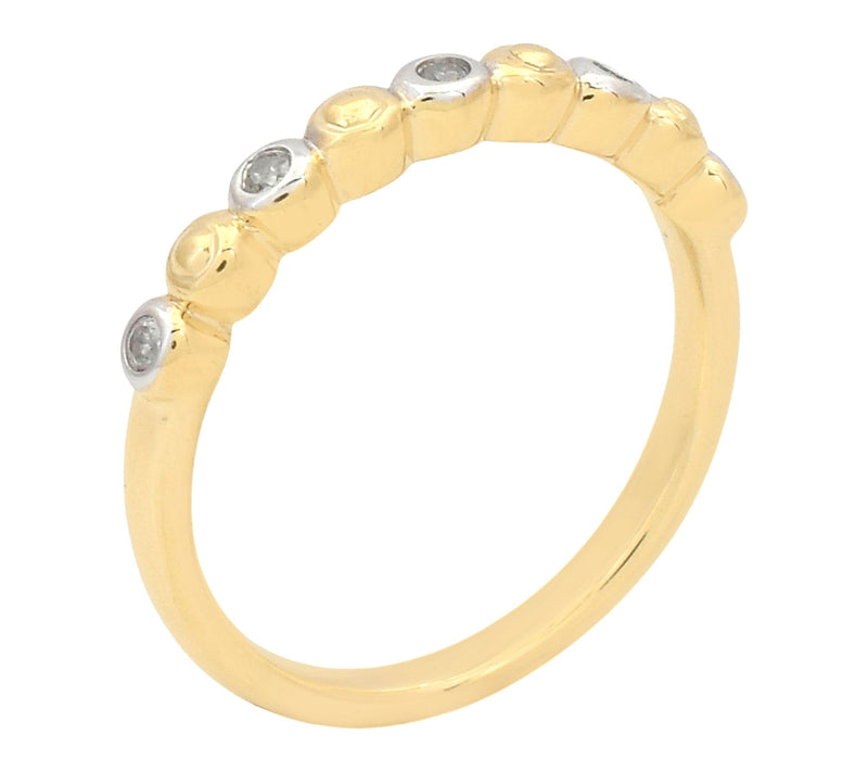 Affinity Diamonds 5-Stone Accent Ring, 14K GoldPlated — Main view