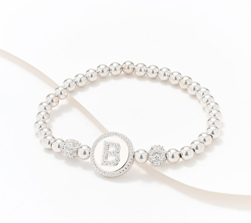 Diamonique x Kathy Levine All Mine Bracelet, Sterling Silver — View 33