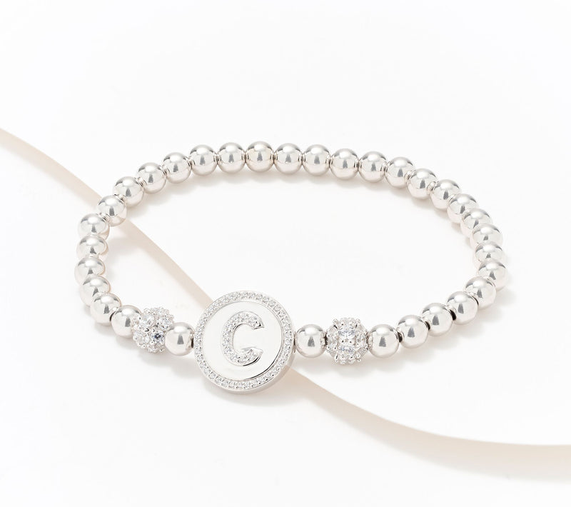 Diamonique x Kathy Levine All Mine Bracelet, Sterling Silver — View 34