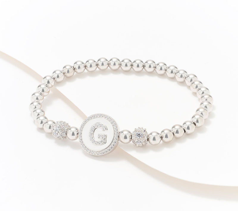Diamonique x Kathy Levine All Mine Bracelet, Sterling Silver — View 38
