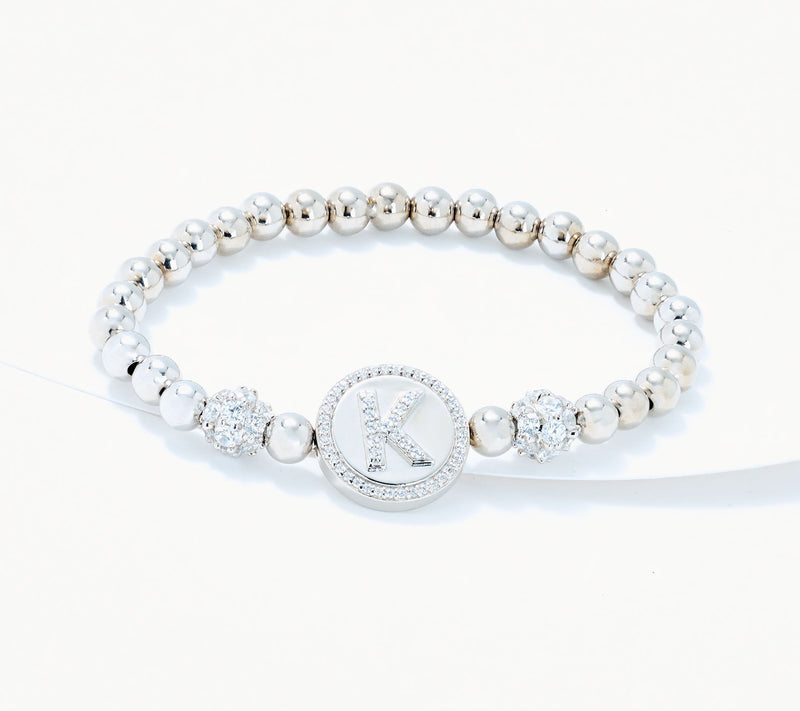 Diamonique x Kathy Levine All Mine Bracelet, Sterling Silver — View 10
